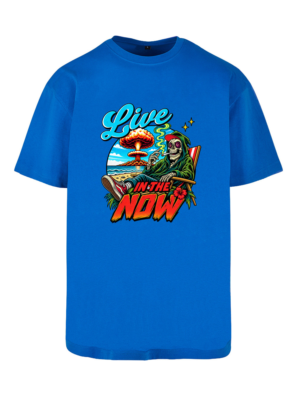 T-shirt Live in the Now — Full Blast