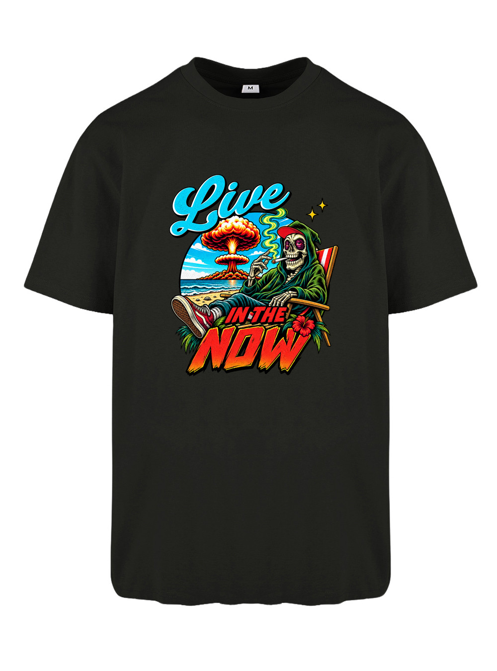 T-shirt Live in the Now — Full Blast