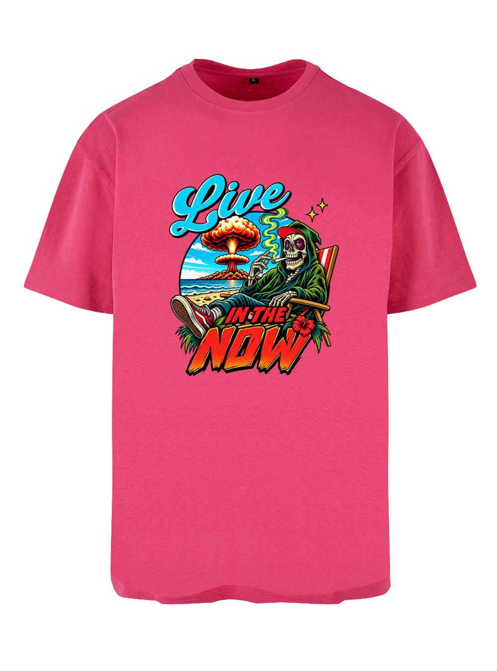 T-shirt Live in the Now — Full Blast