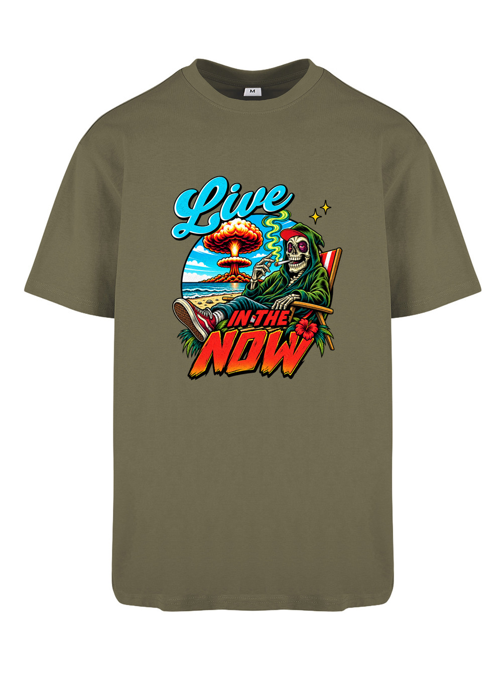 T-shirt Live in the Now — Full Blast
