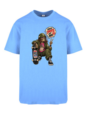 T-shirt Make Skate, not War — Full Blast