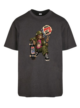 T-shirt Make Skate, not War — Full Blast