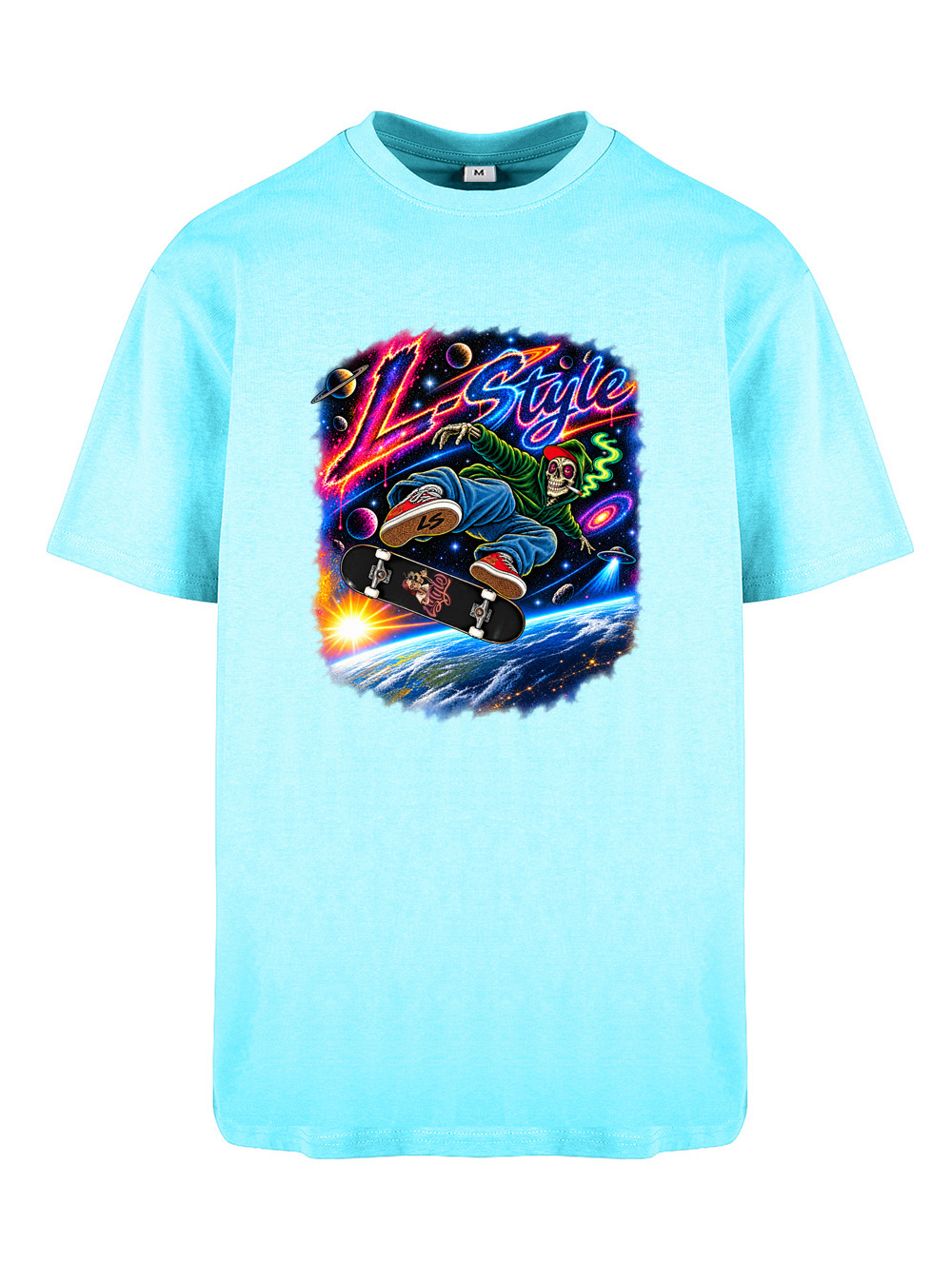 T-shirt Micky Space Skater — Full Blast
