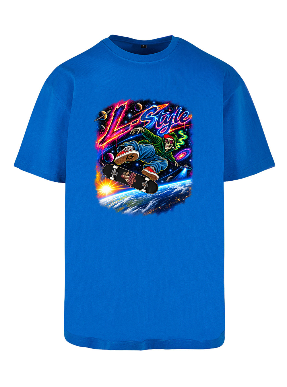 T-shirt Micky Space Skater — Full Blast