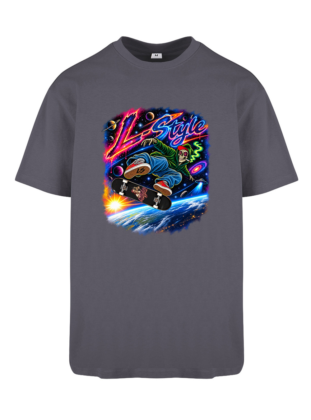 T-shirt Micky Space Skater — Full Blast