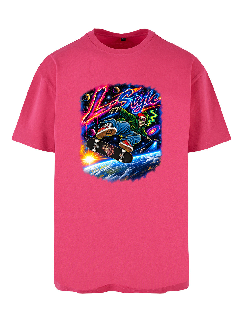 T-shirt Micky Space Skater — Full Blast