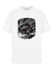 T-shirt Micky Space Skater Black & White — Full Blast