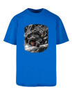 T-shirt Micky Space Skater Black & White — Full Blast