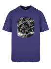 T-shirt Micky Space Skater Black & White — Full Blast