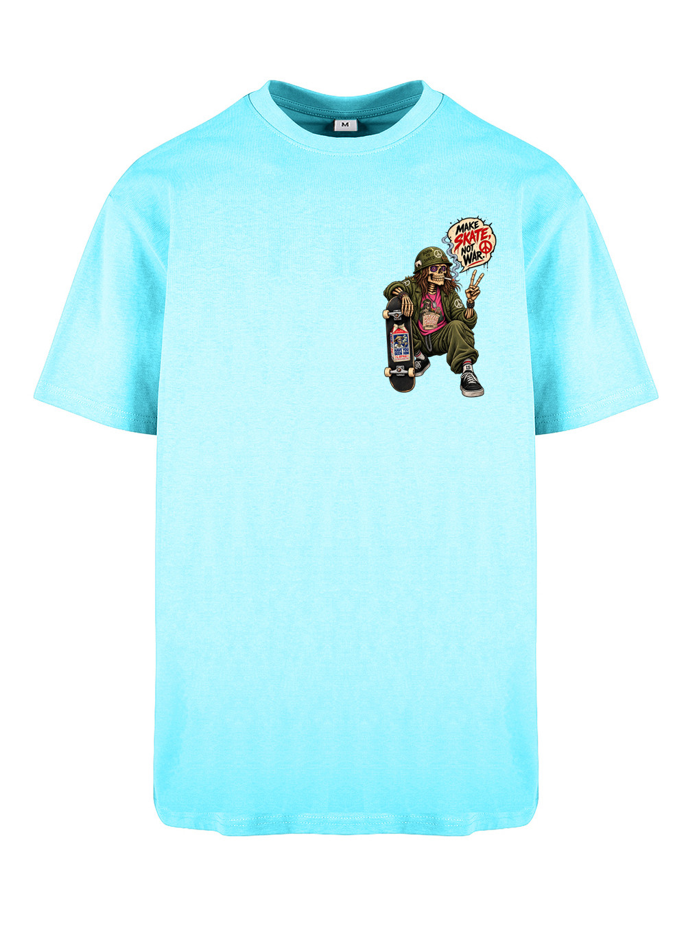 T-shirt Make Skate, not War — Low Key