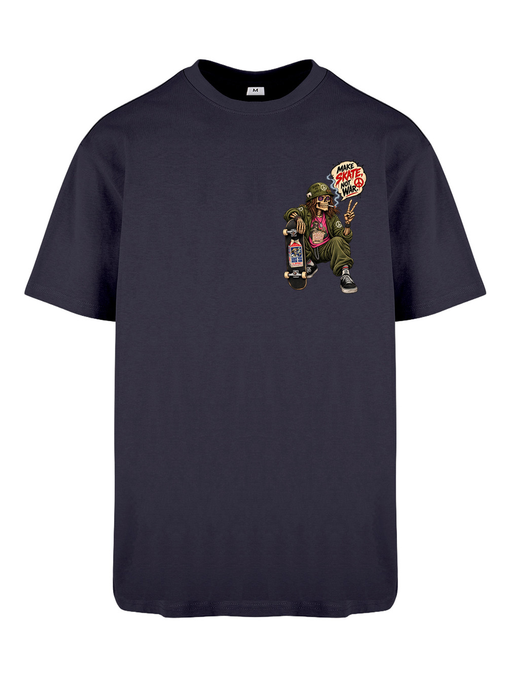 T-shirt Make Skate, not War — Low Key