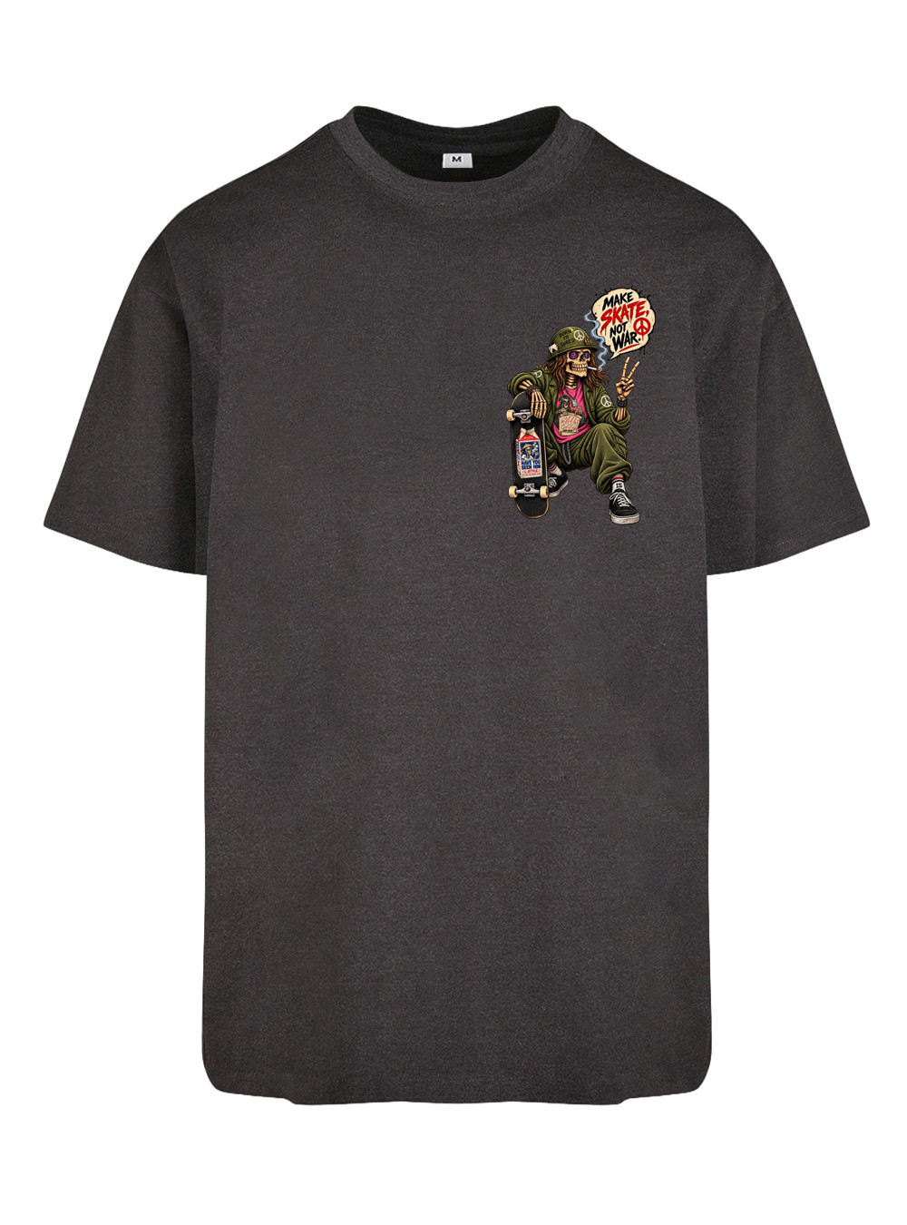 T-shirt Make Skate, not War — Low Key
