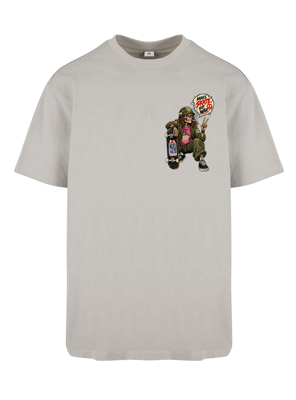 T-shirt Make Skate, not War — Low Key