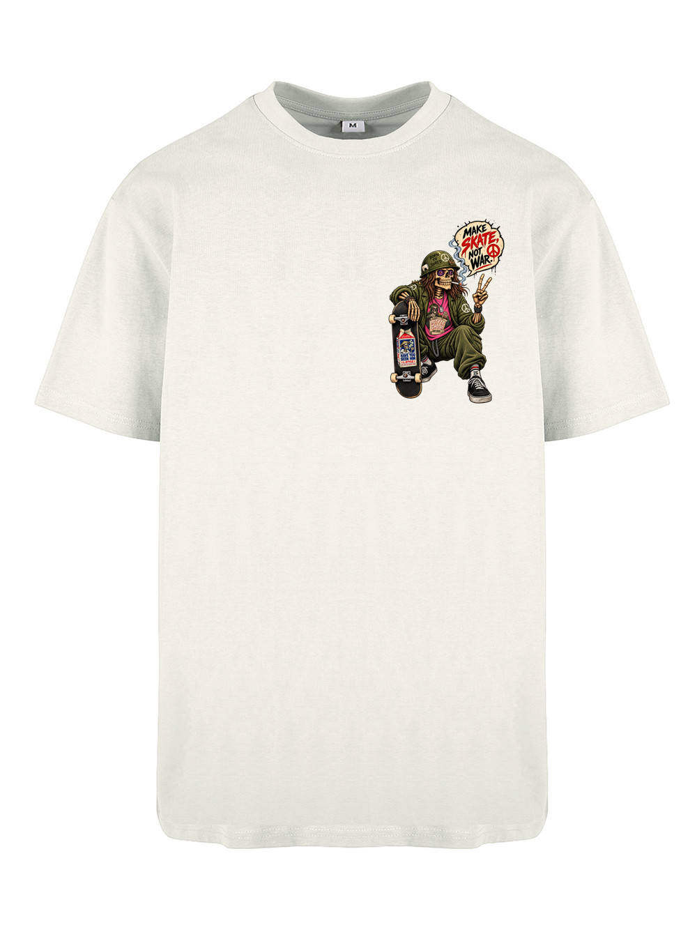 T-shirt Make Skate, not War — Low Key