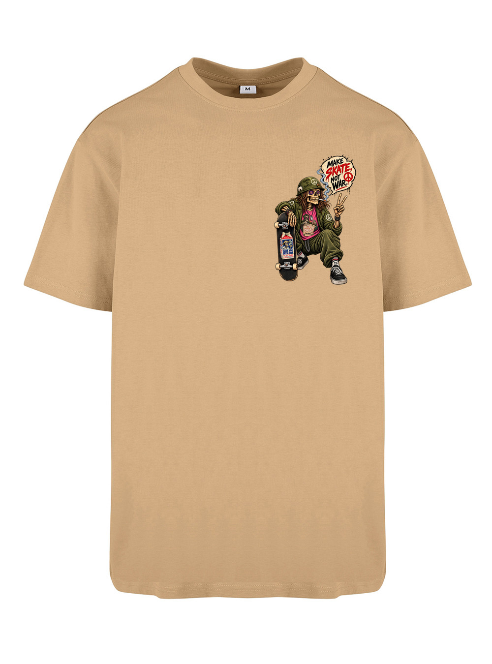 T-shirt Make Skate, not War — Low Key