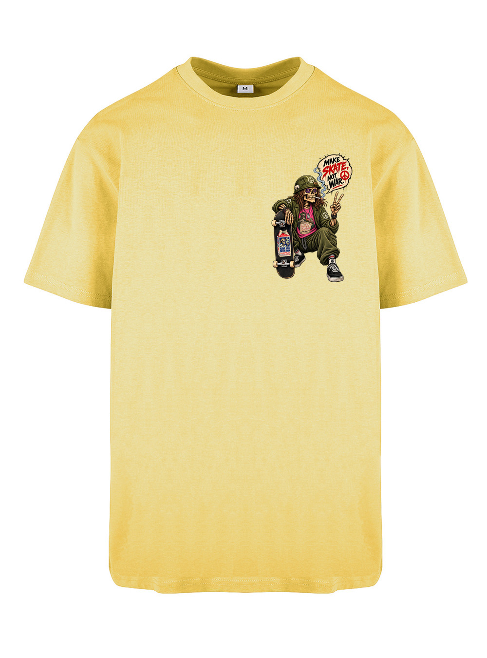 T-shirt Make Skate, not War — Low Key