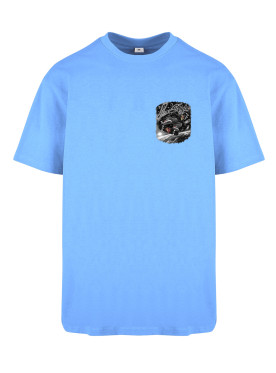 T-shirt Micky Space Skater Black & White — Low Key