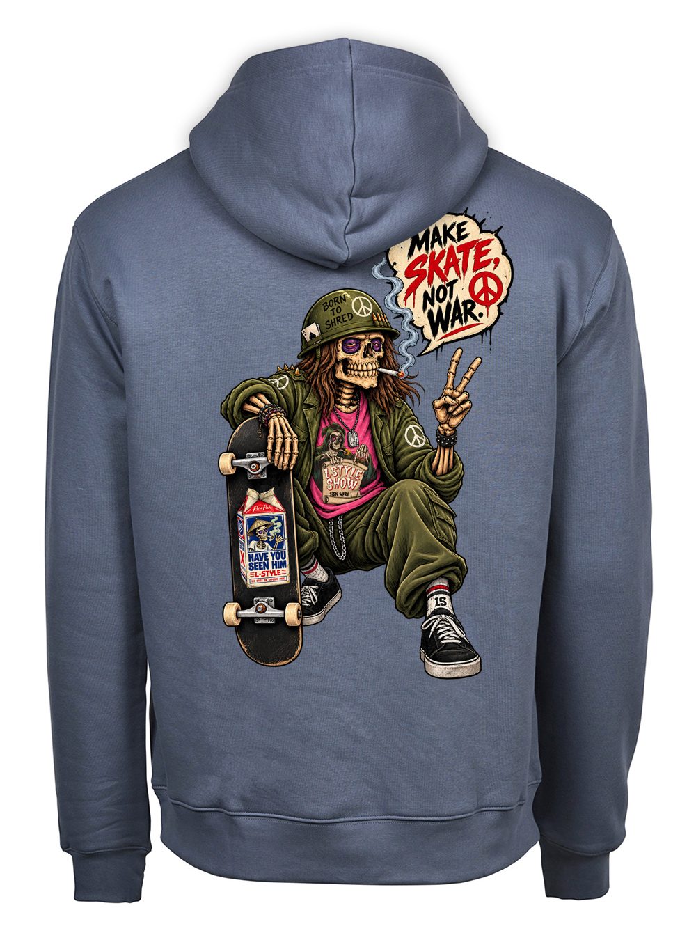 Sweat Make Skate, not War — Full Blast