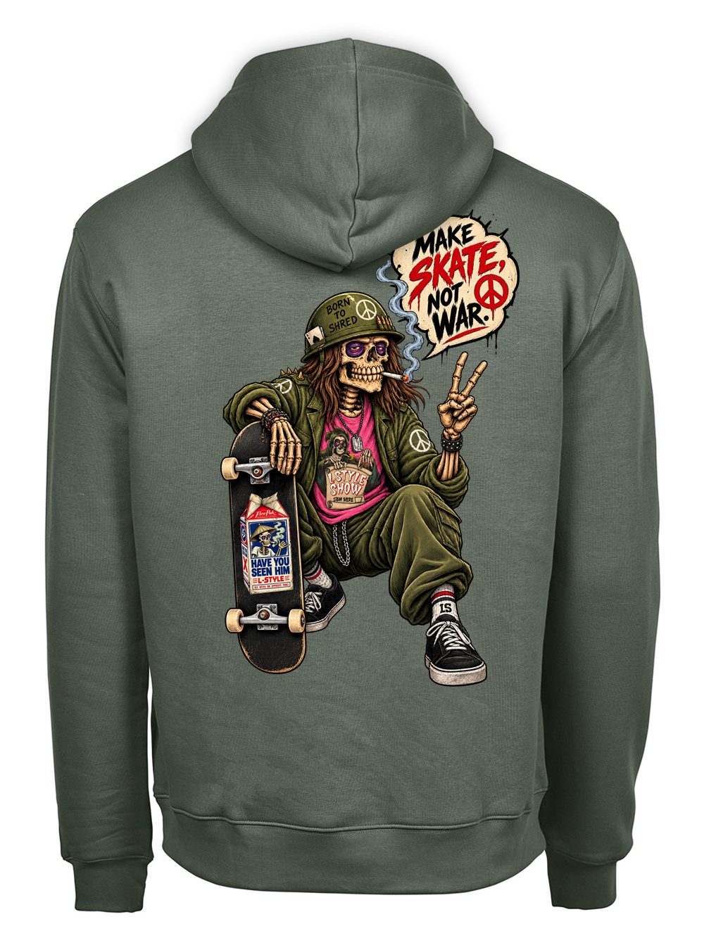 Sweat Make Skate, not War — Full Blast