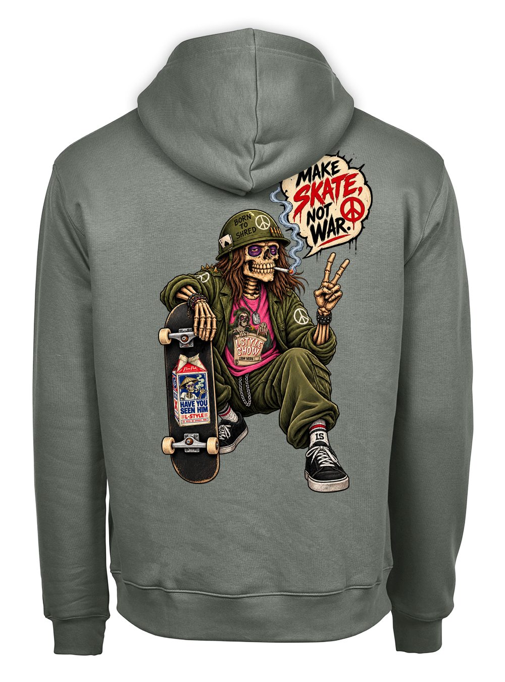 Sweat Make Skate, not War — Full Blast