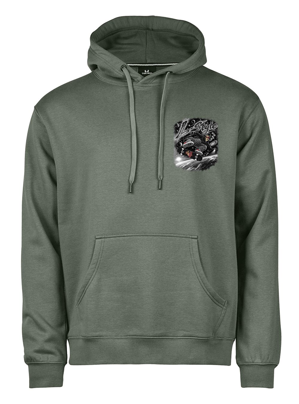 Sweat Micky Space Skater Black & White — Low Key