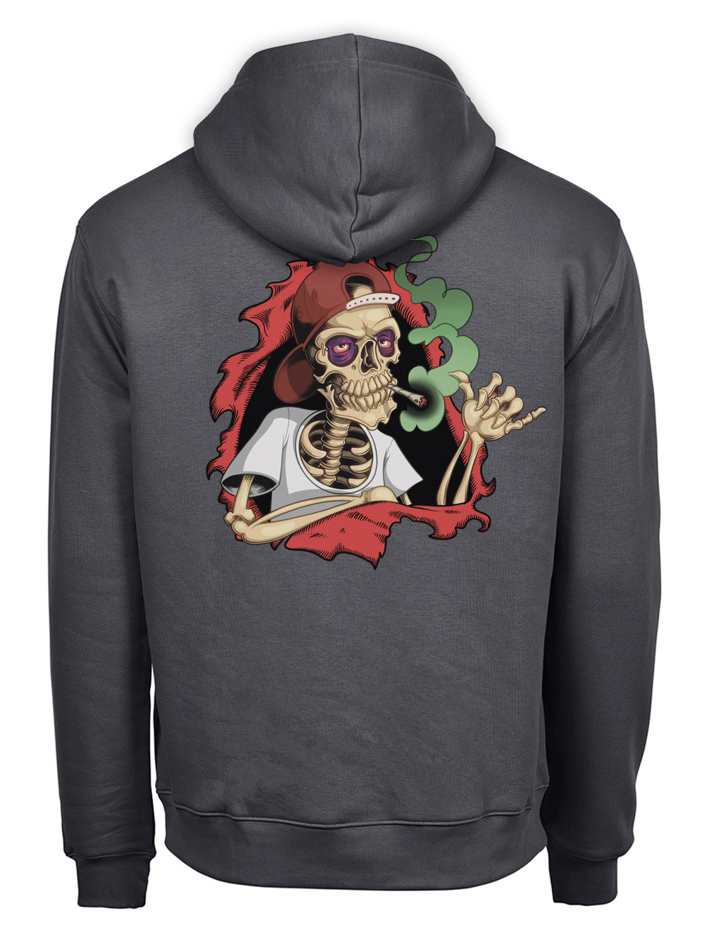 Sweat Bones Brigade L Style Gris