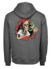 Sweat Bones Brigade L Style Gris clair