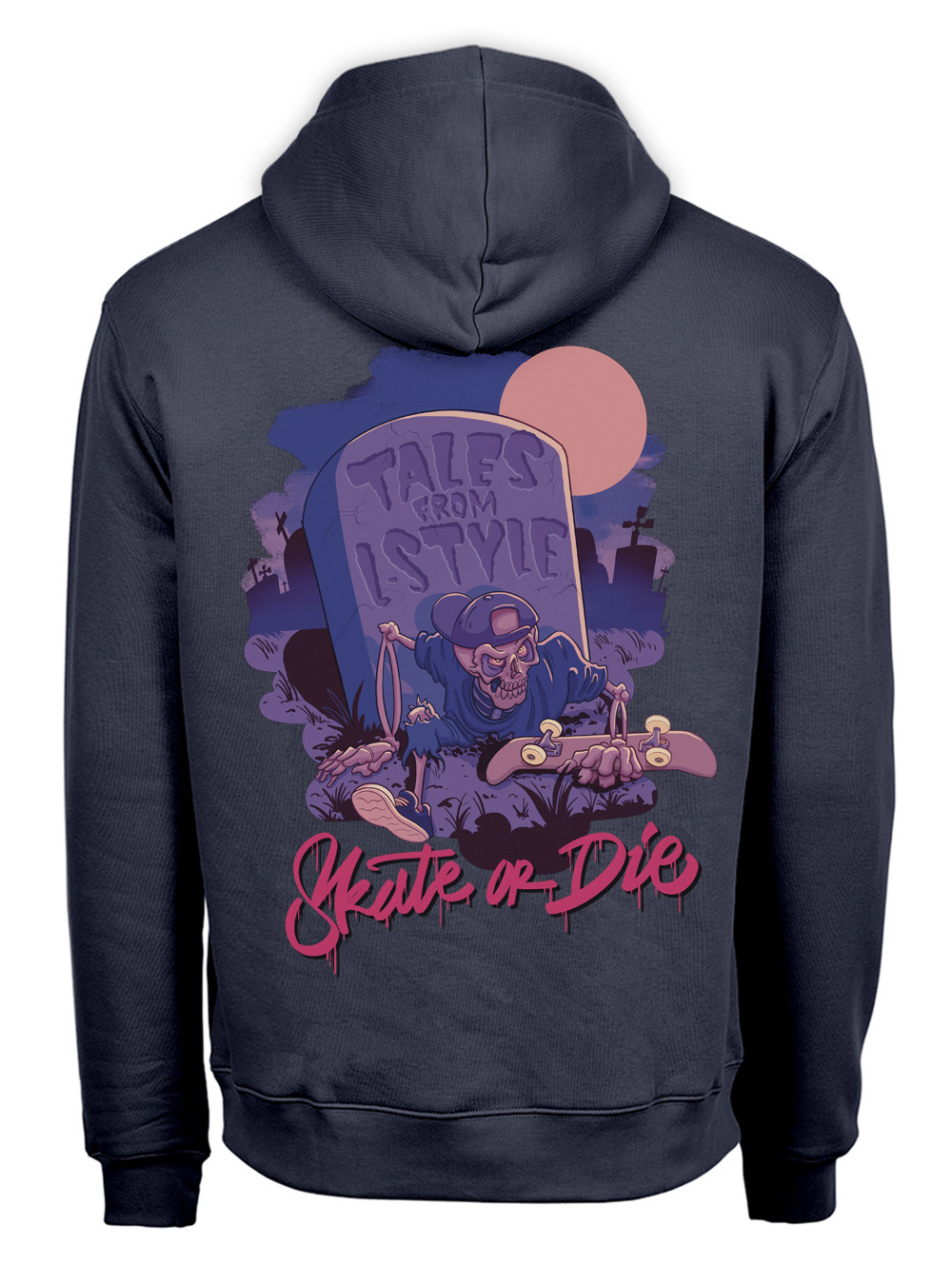 Sweat Tales From L Style Bleu navy
