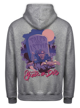 Sweat Tales From L Style Gris chiné clair