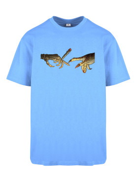 T Shirt Chapelle Sixtine Bleu pastel