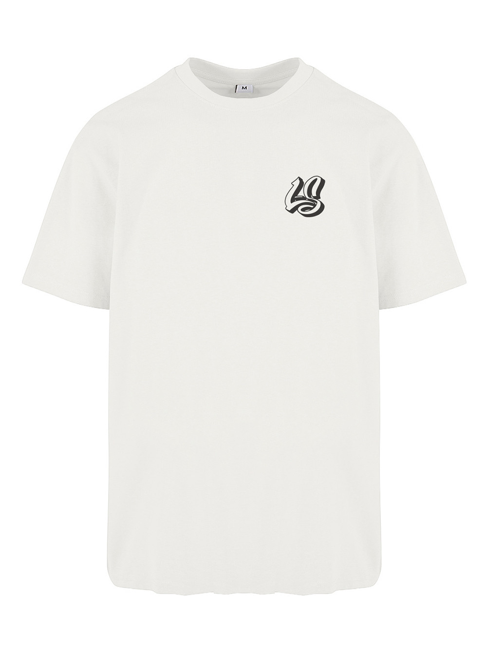 T Shirt L Style Bones Brigade Bleu Pastel Blanc foncé