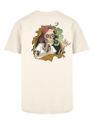T Shirt L Style Bones Brigade Marron Blanc cassé