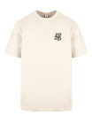 T Shirt L Style Bones Brigade Marron Blanc cassé