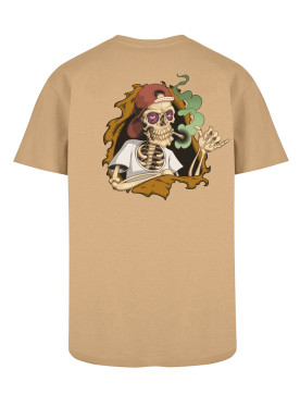 T Shirt L Style Bones Brigade Marron Sable