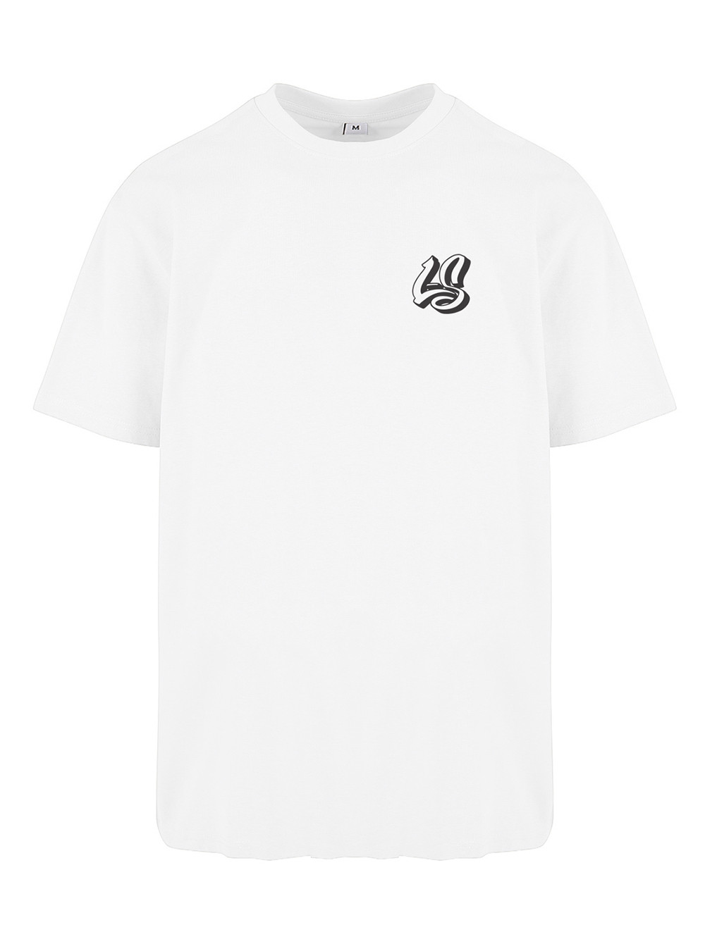 T Shirt L Style Bones Brigade Rose Blanc