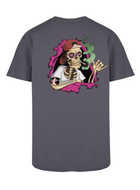T Shirt L Style Bones Brigade Rose Gris foncé