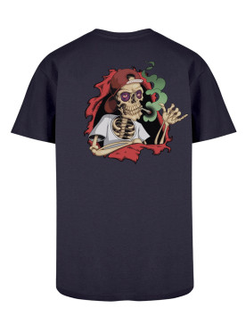 T Shirt L Style Bones Brigade Rouge Bleu navy