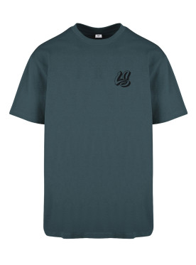 T Shirt L Style Bones Brigade Rouge Vert canard