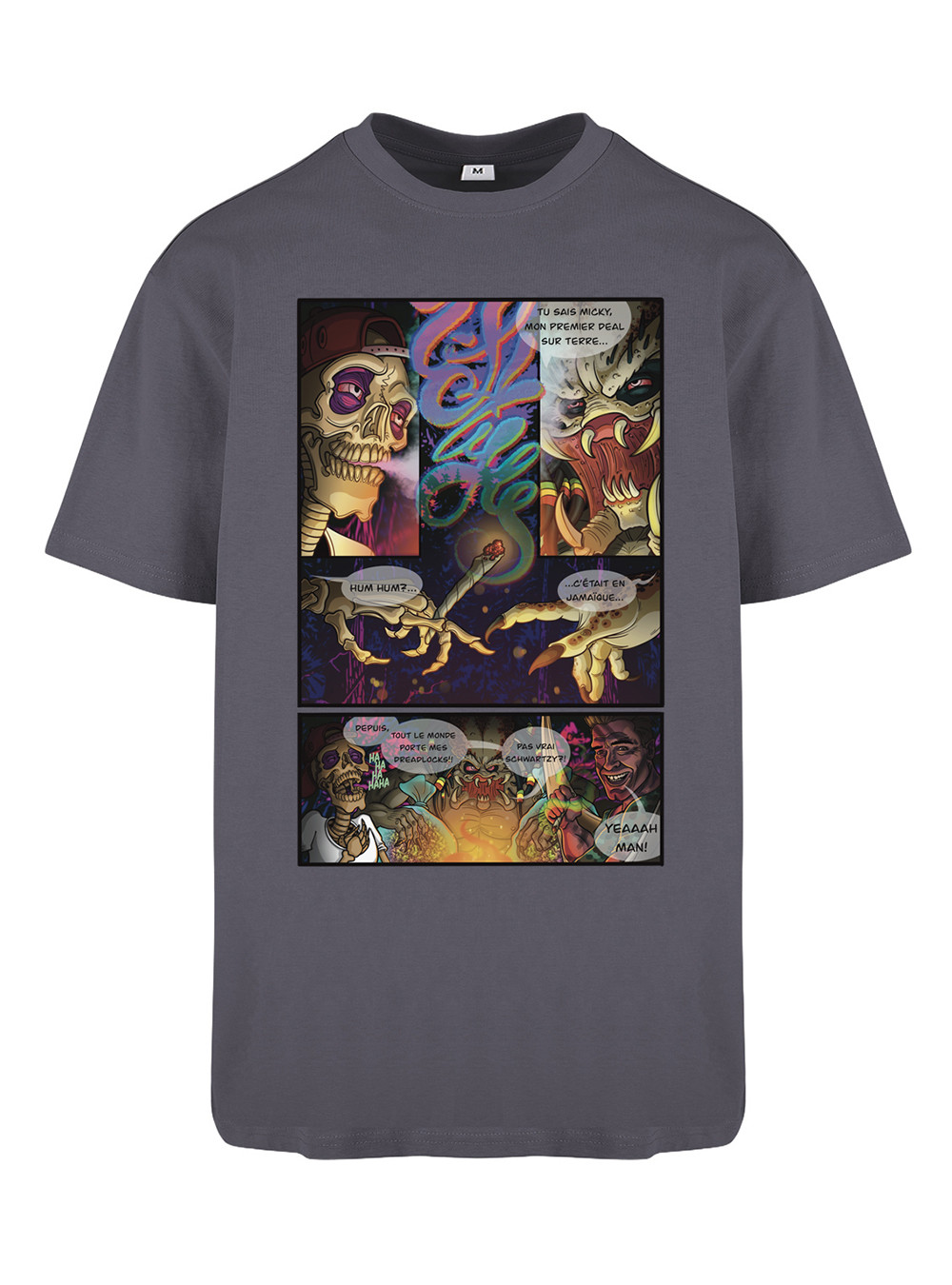 T Shirt Predator Gris foncé