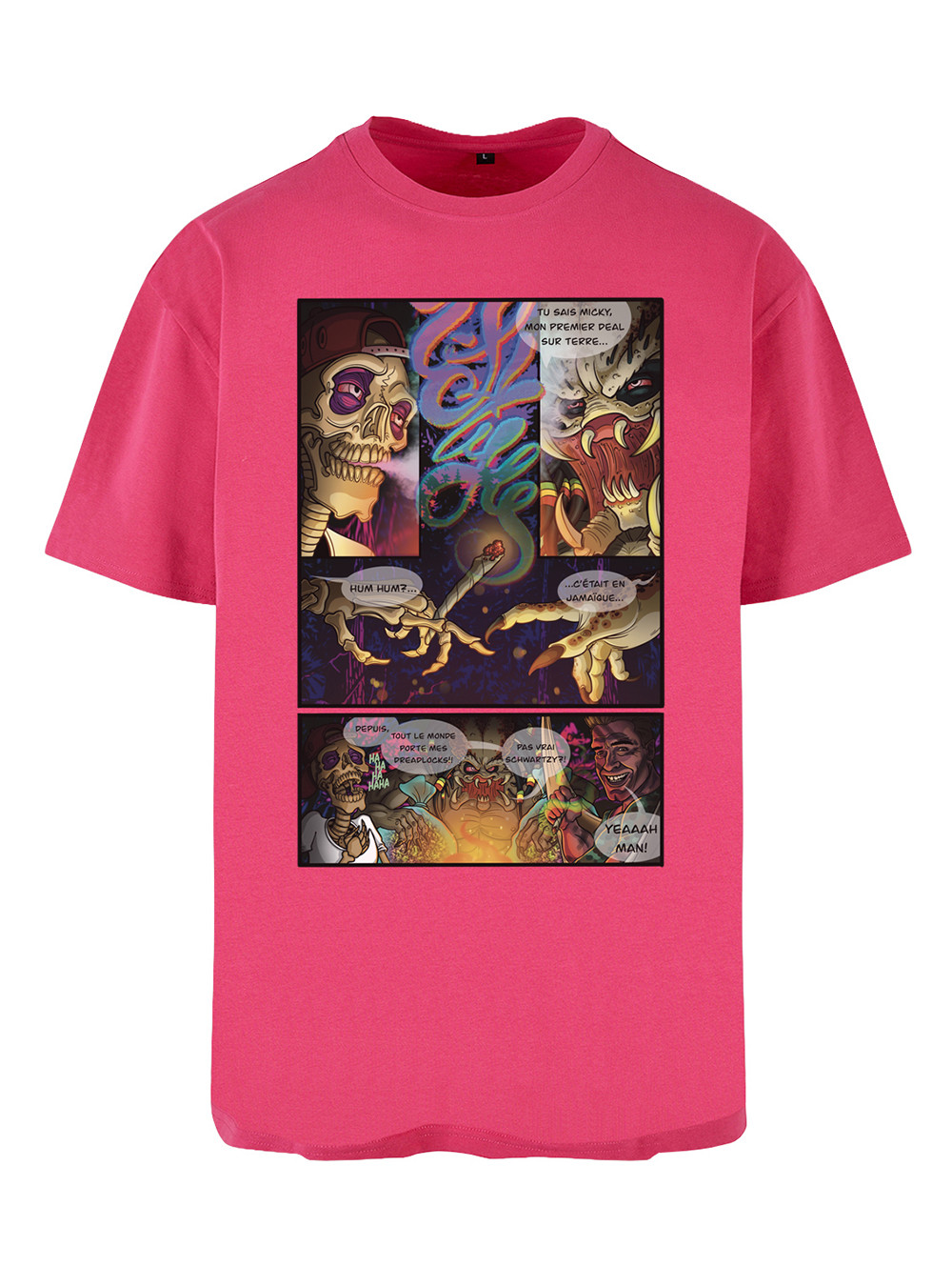 T Shirt Predator Rose