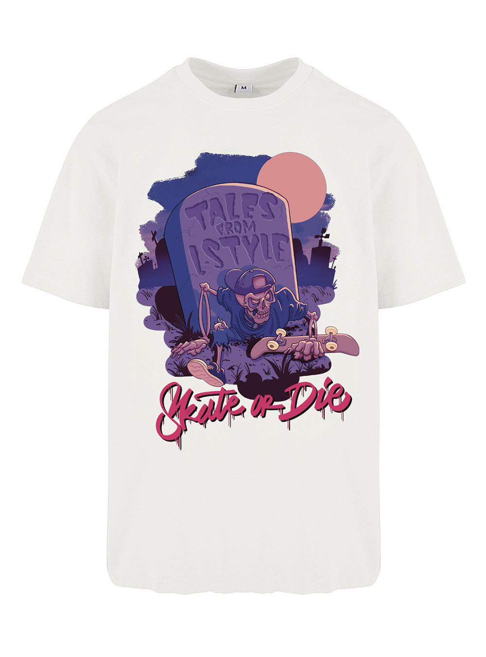 T Shirt Tales From The L Style Blanc foncé