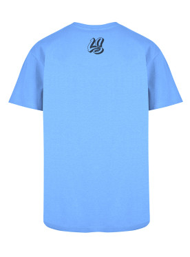 T Shirt Tales From The L Style Bleu pastel