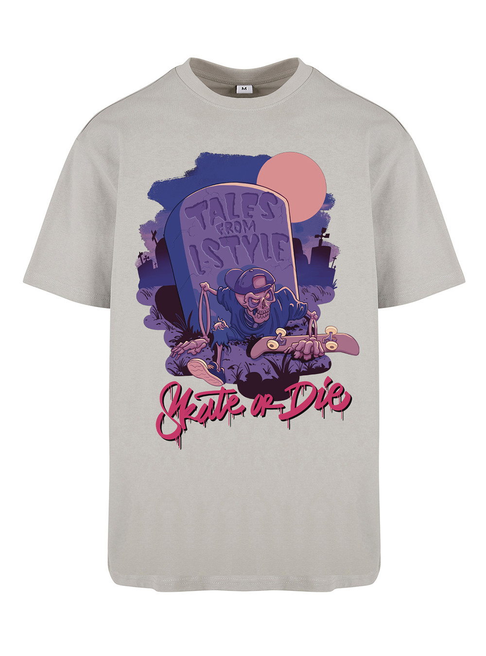 T Shirt Tales From The L Style Gris clair