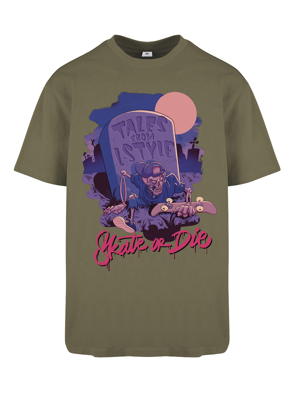 T Shirt Tales From The L Style Vert kaki