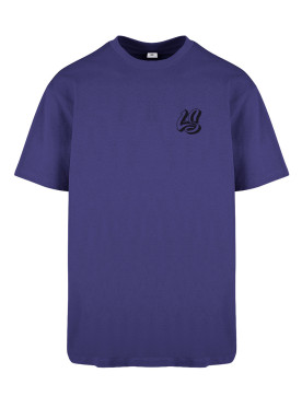 T Shirt L Style Bones Brigade Rose Bleu navy clair