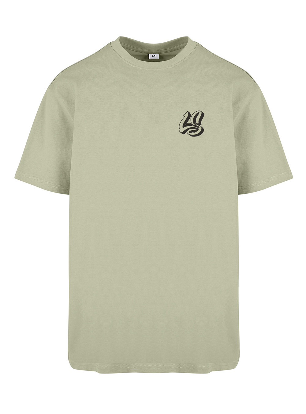 T Shirt L Style Bones Brigade Marron Vert amande