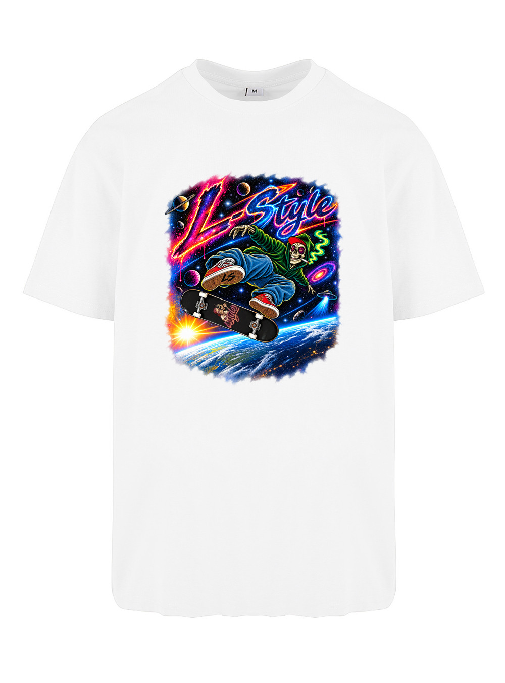 T-shirt Micky Space Skater — Full Blast