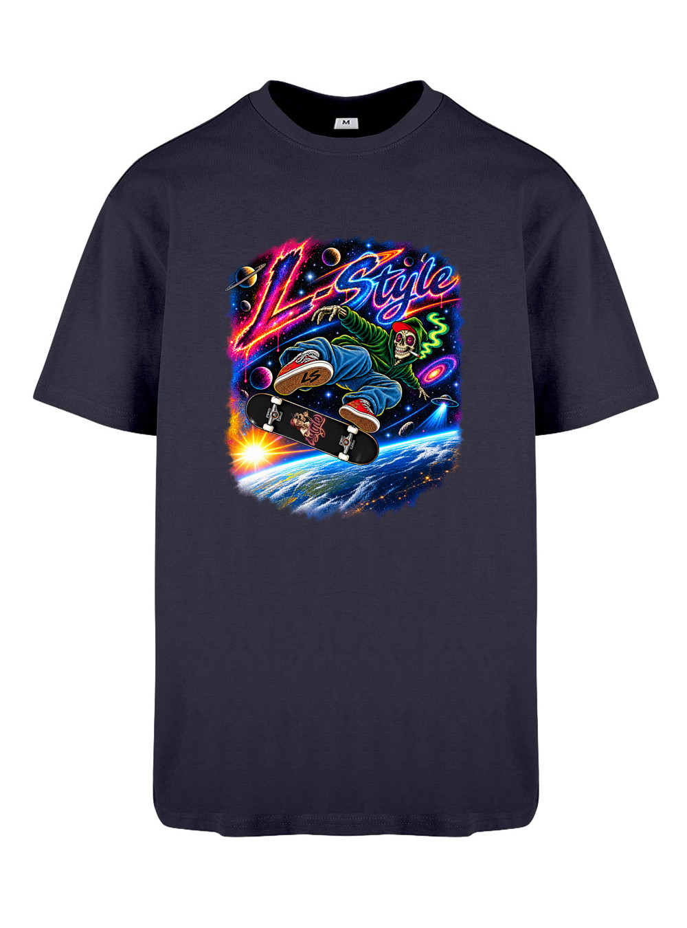 T-shirt Micky Space Skater — Full Blast