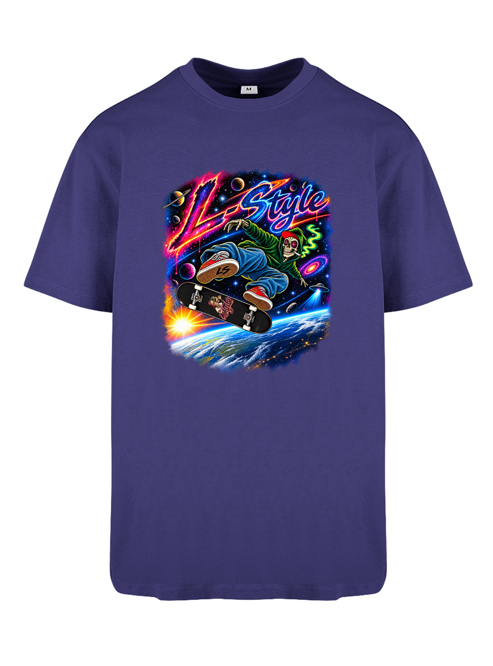 T-shirt Micky Space Skater — Full Blast