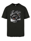 T-shirt Micky Space Skater Black & White — Full Blast